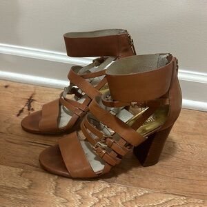 Michael Kors leather heels